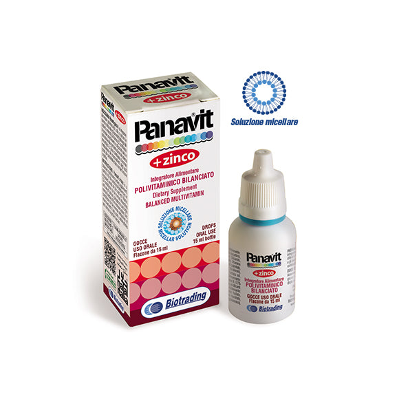 Panavit + Zinc Multivitamin Drops 15 ml – Dermame