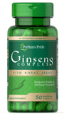 Puritans Pride Ginseng Complex With Royal Jelly Caps 50s