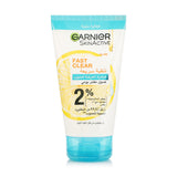 Garnier Skin Active Fast Clear Exfoliating Wash for Acne-Prone Skin 150ml