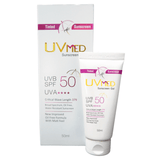 Uvmed tended matte sunscreen gel