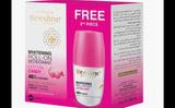 Beesline Whitening Deo Roll On Cotton Candy 50ml 1+1 Free
