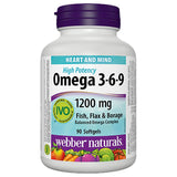 Webber Naturals Omega 3-6-9 1200 90