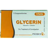Glycerin Infant Suppositories 5'S Gulf