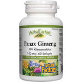 Natural Factors Panax Ginseng 100Mg Softgel 60s