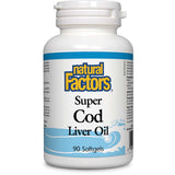 Natural Factors Super Cod Liver Oil 90 softgel