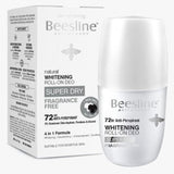 Beesline White Roll On Deo Super Dry Frag Free Women  50 Ml (Bl88118