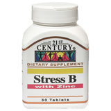 21St Century Stress B with Zinc Tab 30's