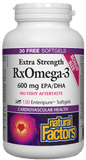 Natural Factors Rx Omega-3 600Mg EPA/DHA 60 softgelatin
