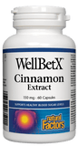 Natural Factors Wellbetx Cinnamon Extract 150Mg 60Caps