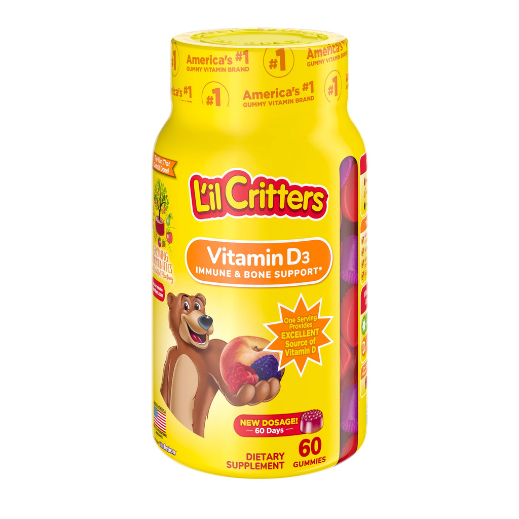Lil Gummies Vitamin D Kids 60's
