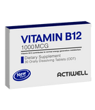Actiwell Vitamin B12 1000Mcg oral dissolving Tabs 30s